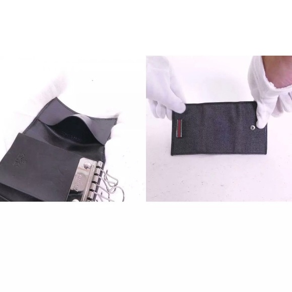 GUCCI Denim Indigo Denim six hooks Key case - Picture 12 of 12